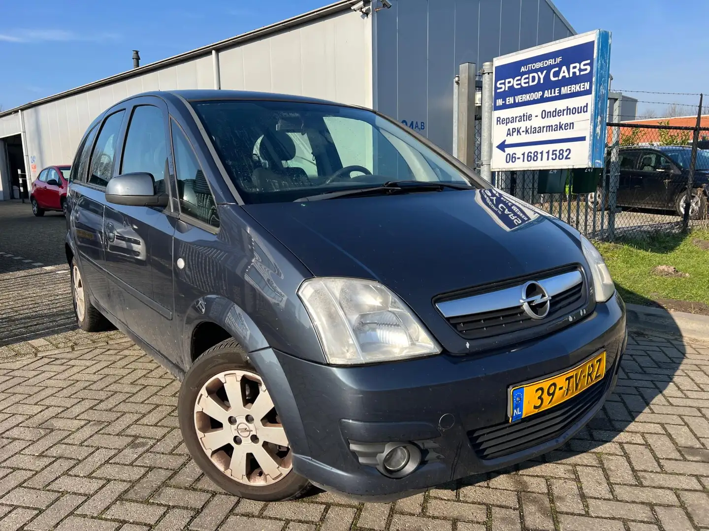 Opel Meriva 1.6-16V Temptation Elektr Ramen Airco Trekhaak Grijs - 1