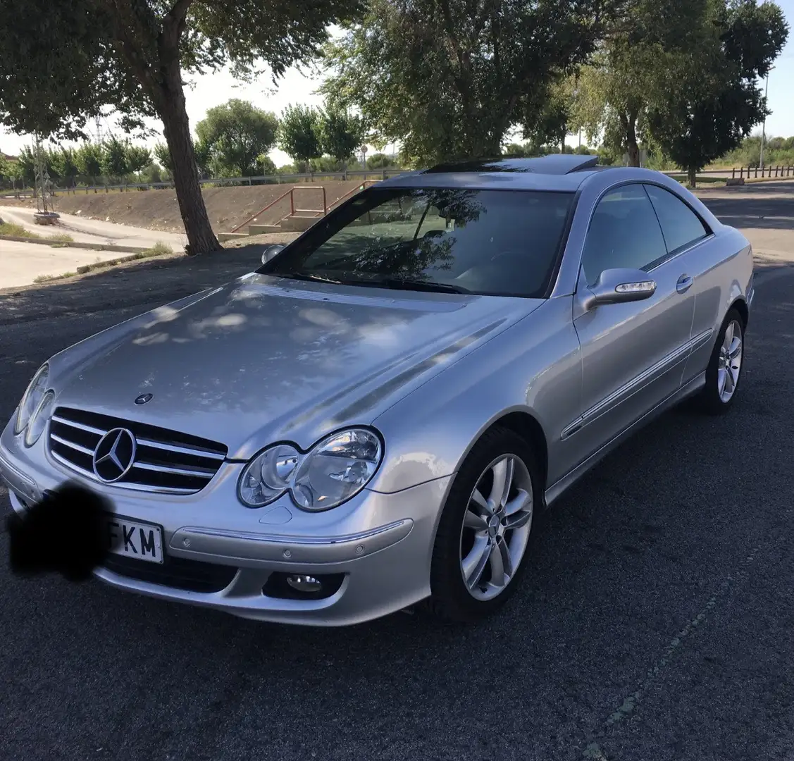 Mercedes-Benz CLK 220 220CDI Silber - 2