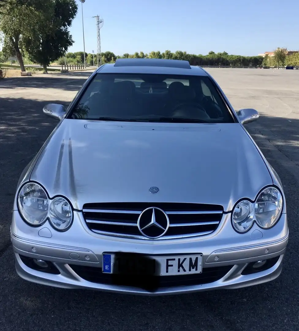 Mercedes-Benz CLK 220 220CDI Silber - 1