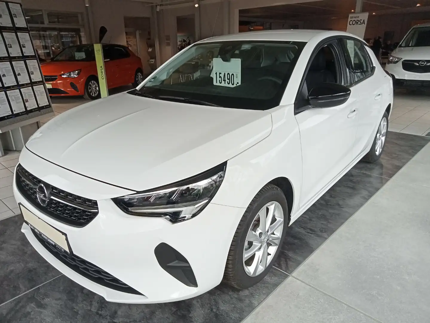 Opel Corsa Elegance+EPH+Allwetter+Alu Weiß - 1