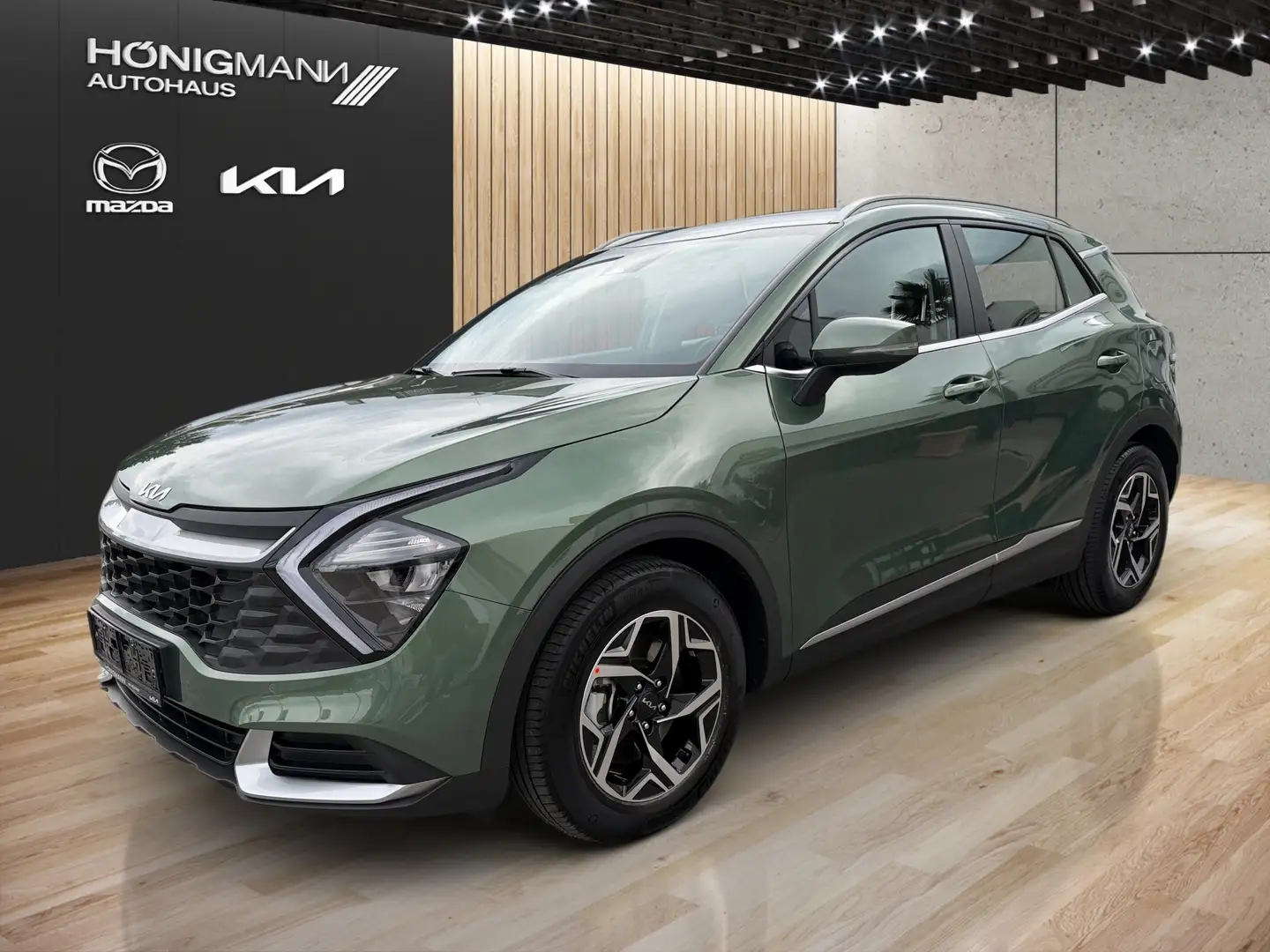 Kia Sportage 1,6 CRDI 48V Silber DCT Grün - 1