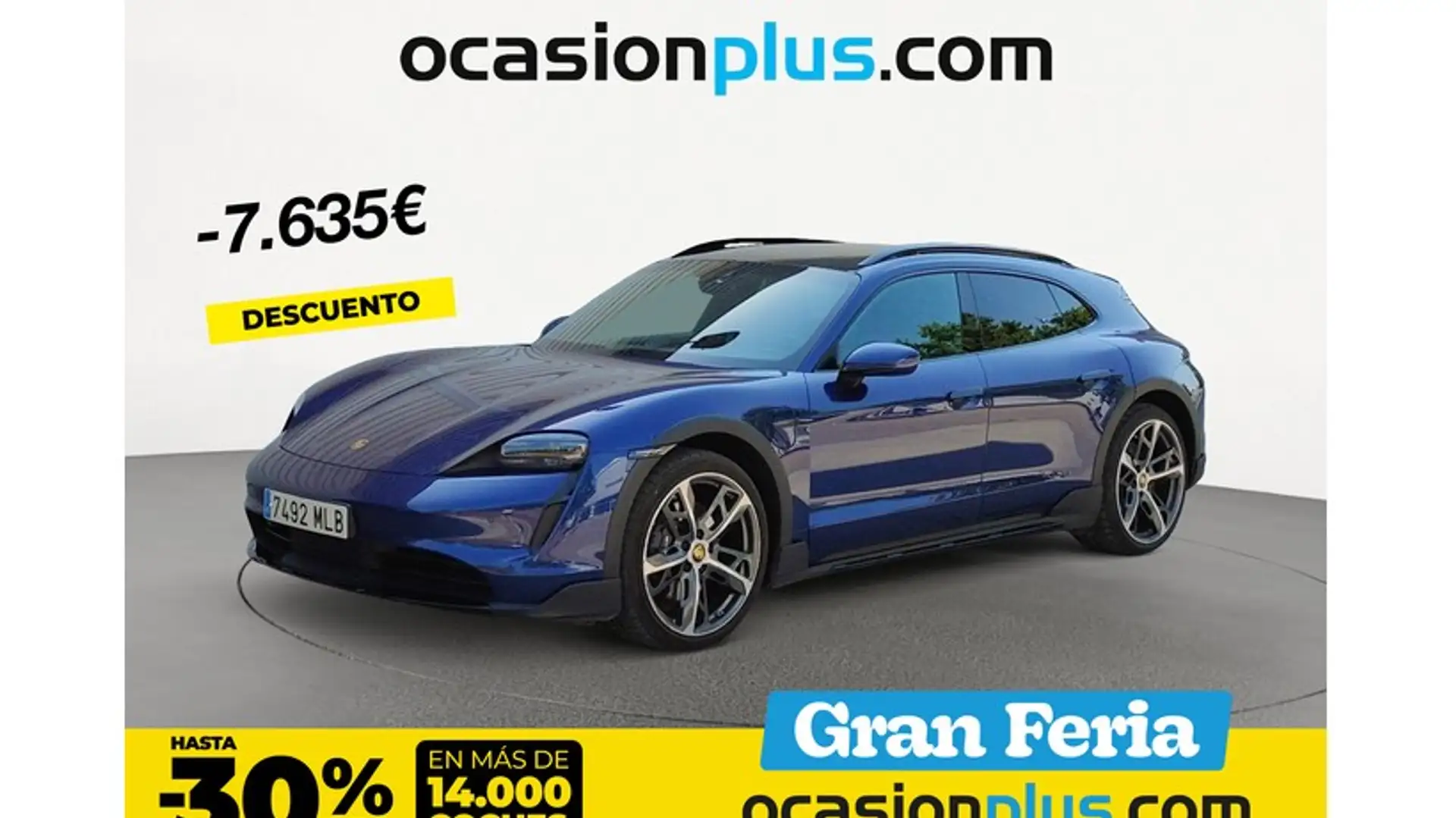 Porsche Taycan 4 Cross Turismo Azul - 1