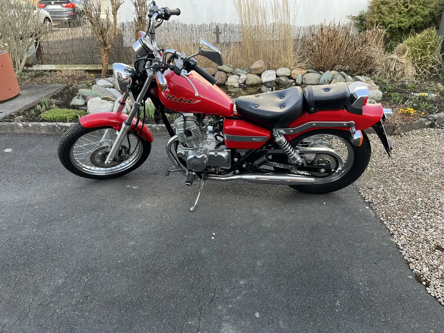 Honda CA 125 Rebel Rot Rojo - 2