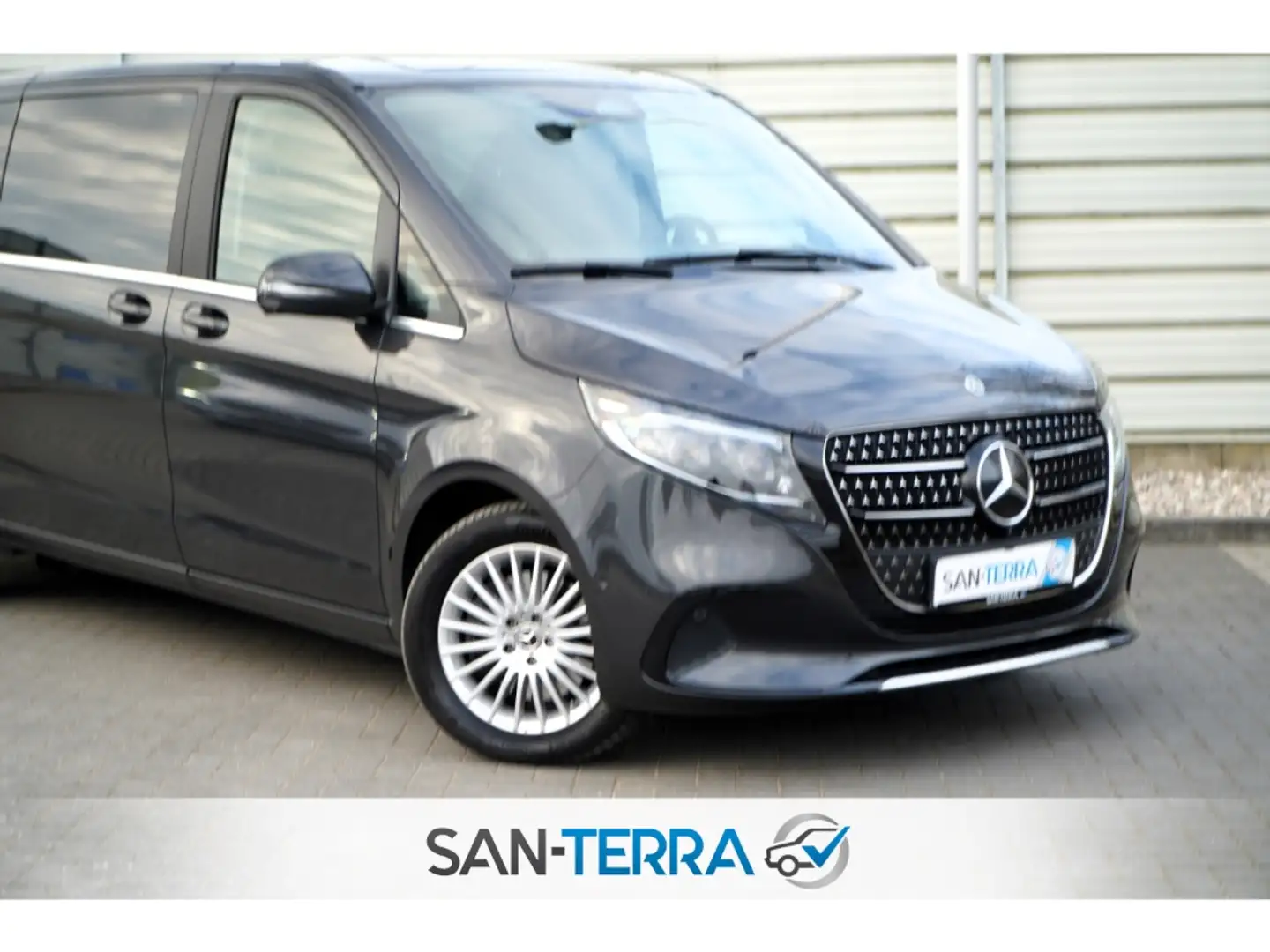 Mercedes-Benz V 220 d AVANTGARDE EXTRALANG WIDE*MBUX*LEDER*LED*El.SCHI Grigio - 2