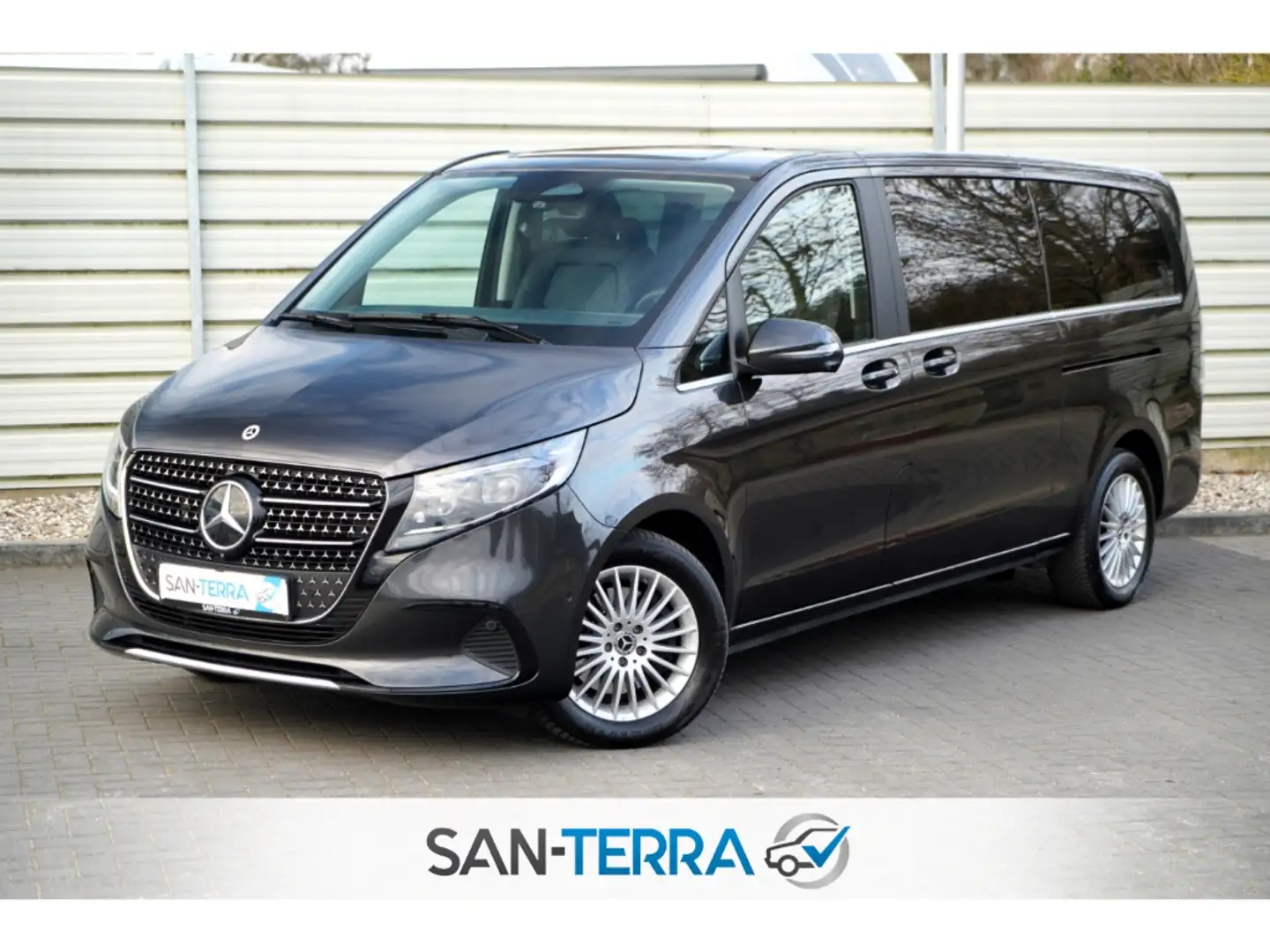 Mercedes-Benz V 220 d AVANTGARDE EXTRALANG WIDE*MBUX*LEDER*LED*El.SCHI Grau - 1