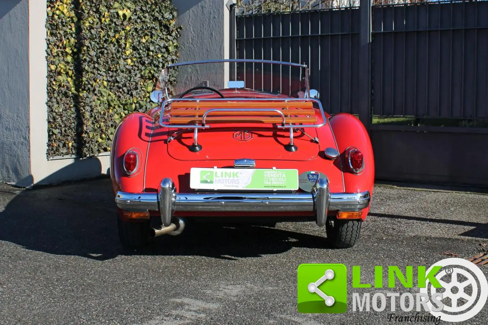 MG MGA 1500 Roadster Mk1 Cabriolet TARGA ORO ASI Rosso - 2