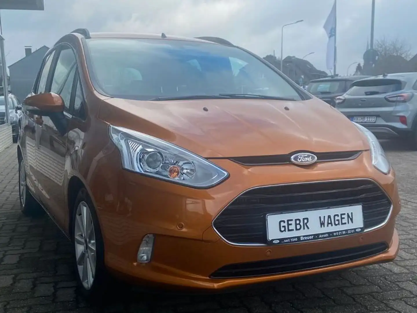 Ford B-Max Titanium Navi Klimaautomatik Scheckheft Orange - 2