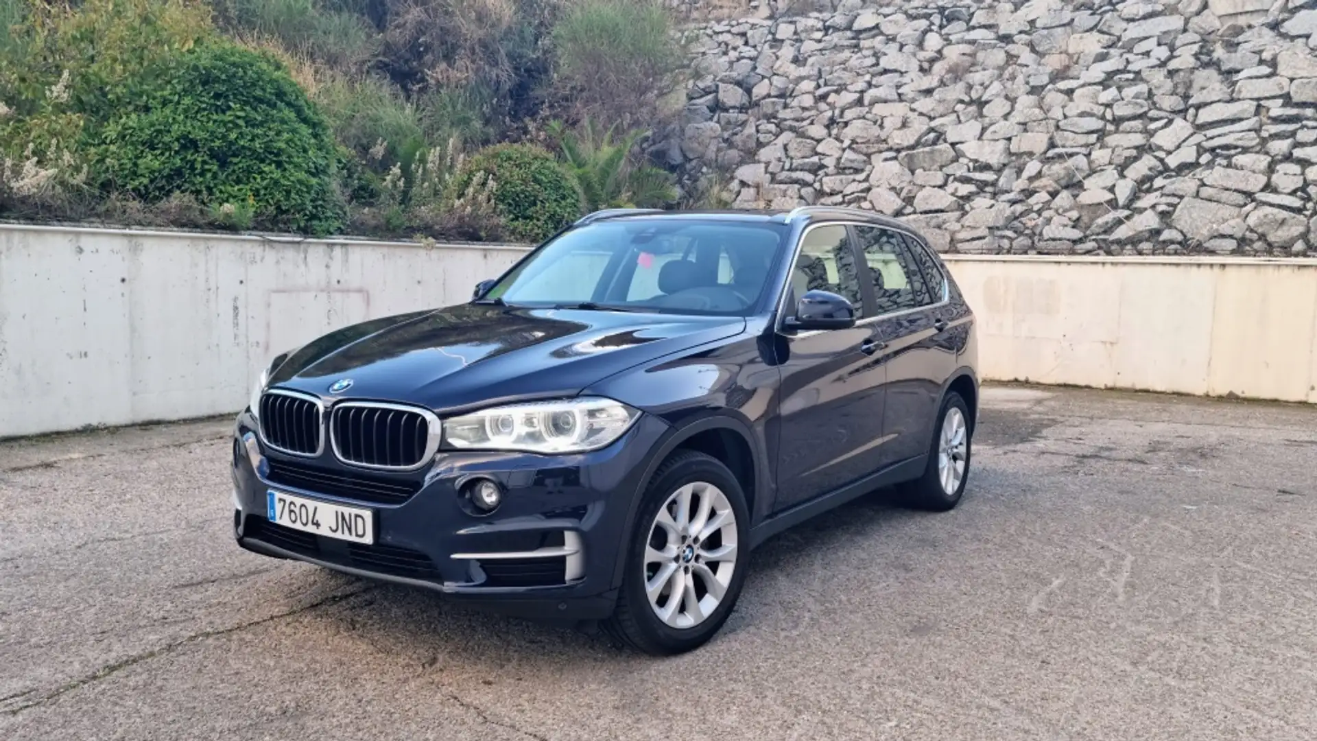 BMW X5 xDrive 25dA Niebieski - 2