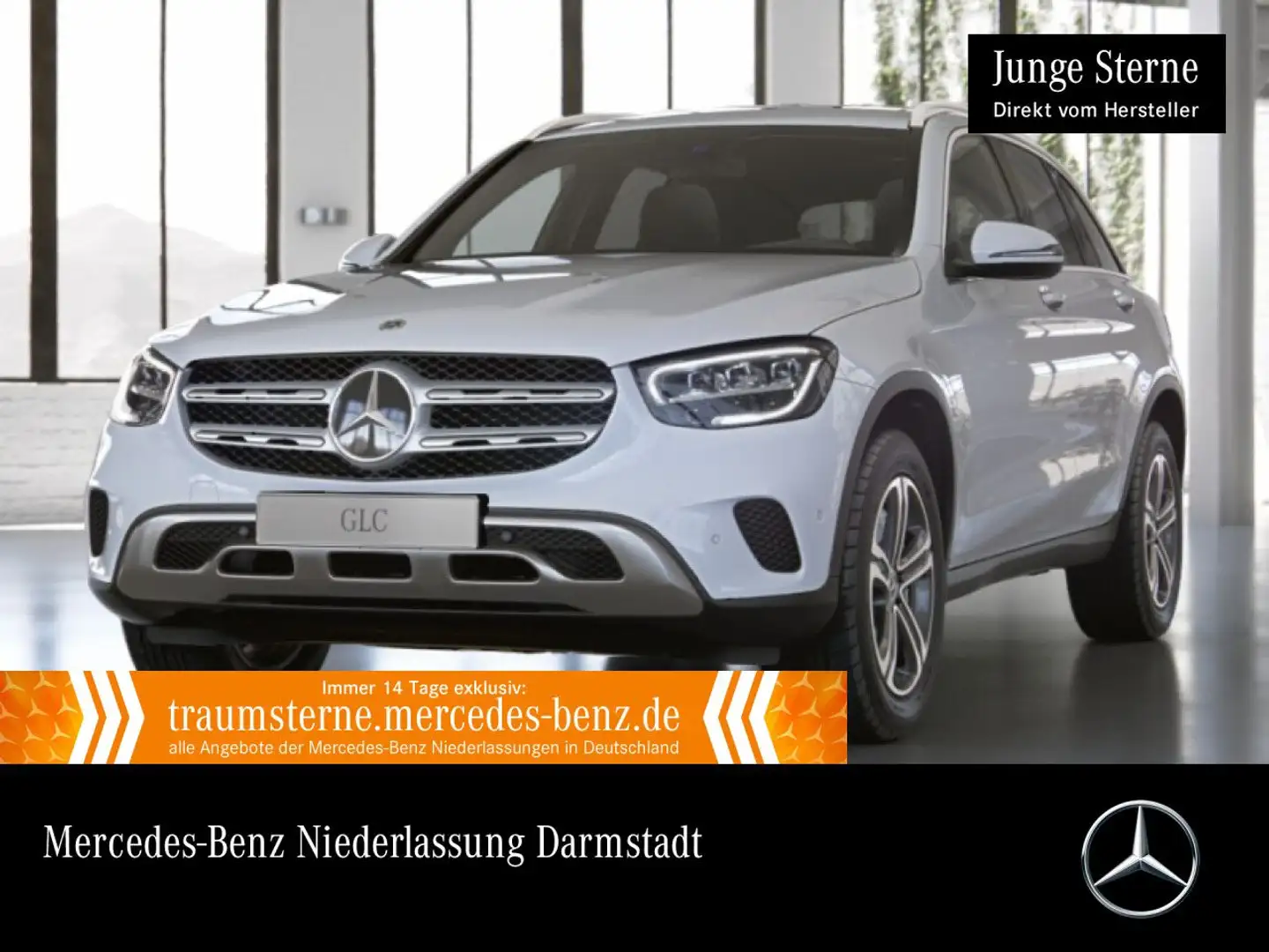 Mercedes-Benz GLC 300 e 4M AHK+LED+KAMERA+KEYLESS+9G Weiß - 1