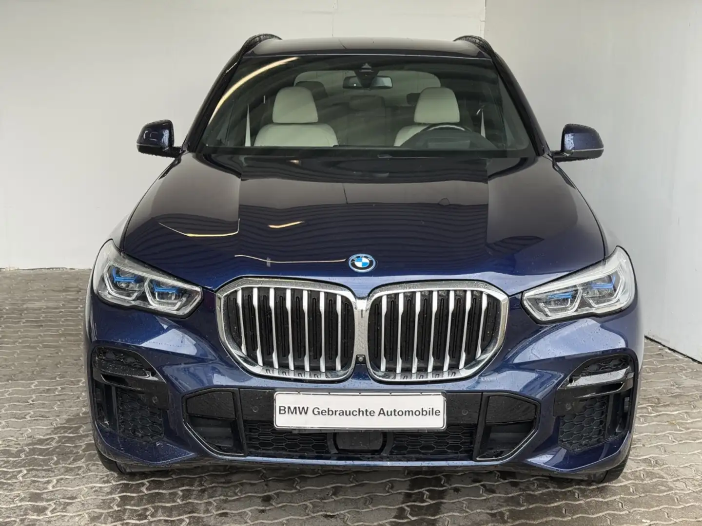 BMW X5 xDrive45e M Sport Navi.Laser.HuD.360°.AHK.HiF Blau - 1