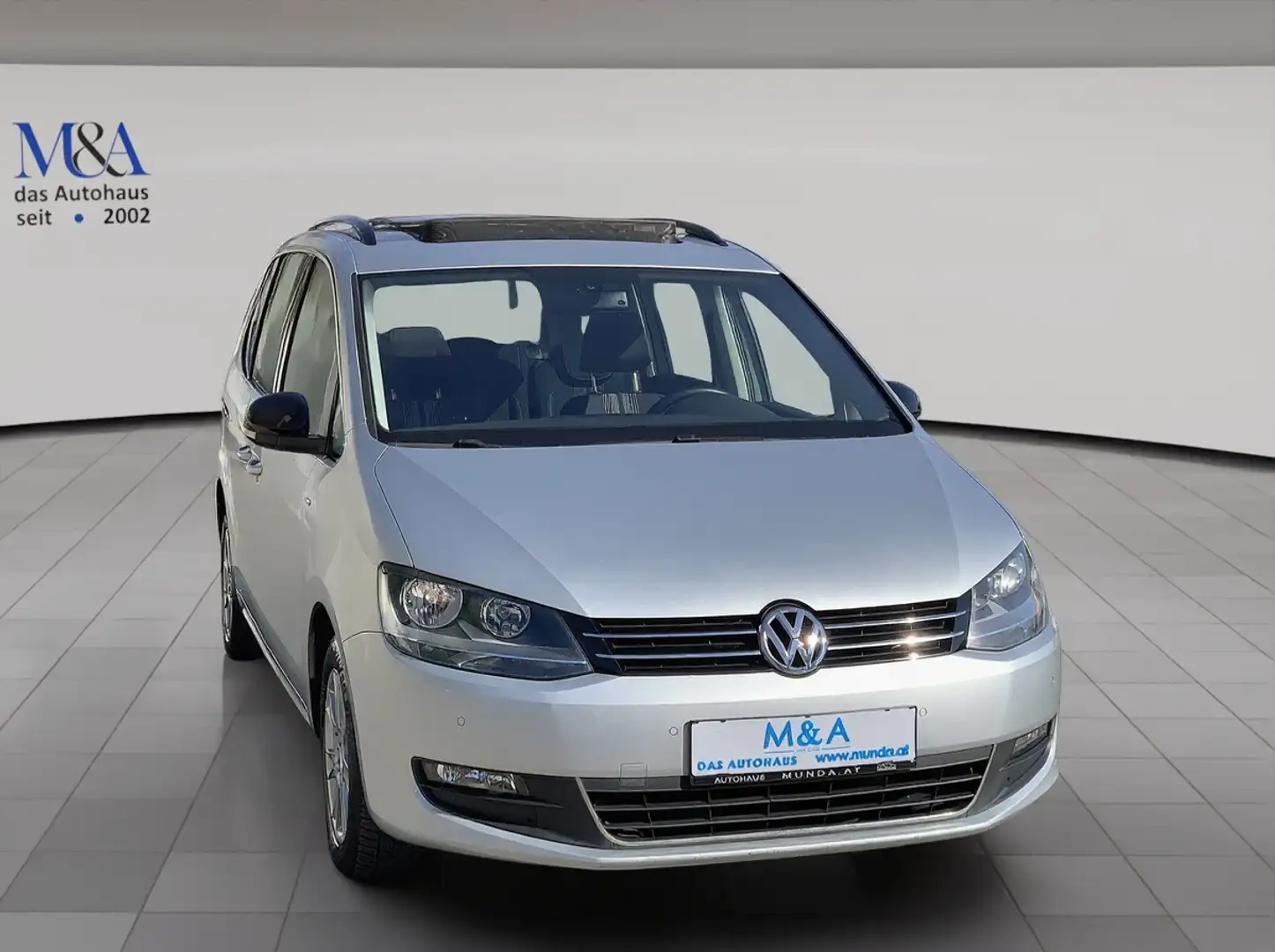 Volkswagen Sharan 2.0 TDI Match BlueMotion* 7-SITZER * GARANTIE Silber - 2