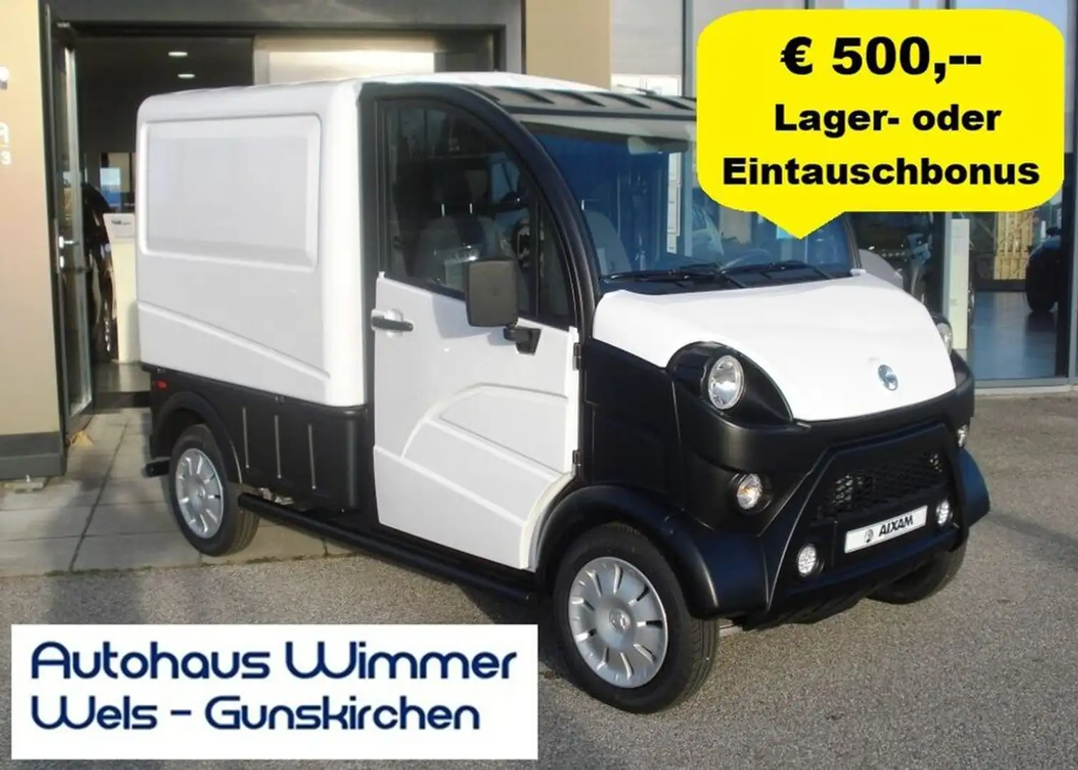 Aixam D-truck D-truck 2 Zylinder Kubota Diesel Euro 5+ Weiß - 1