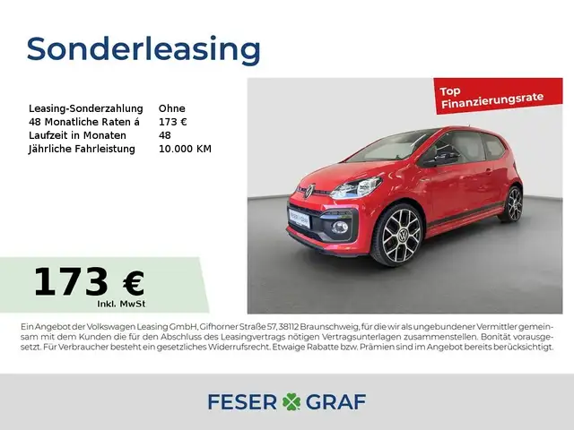 Volkswagen up! GTI TSI Beats RFK PDC GRA SHZ