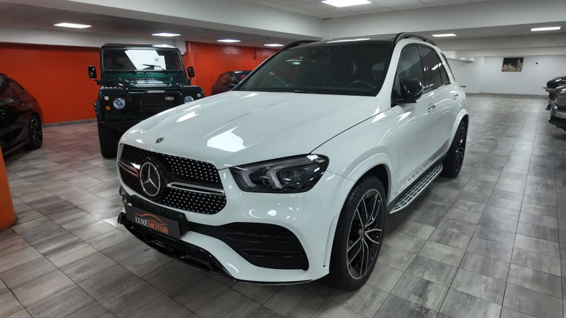 Mercedes-Benz GLE 350 350de 4Matic Aut. Weiß - 1