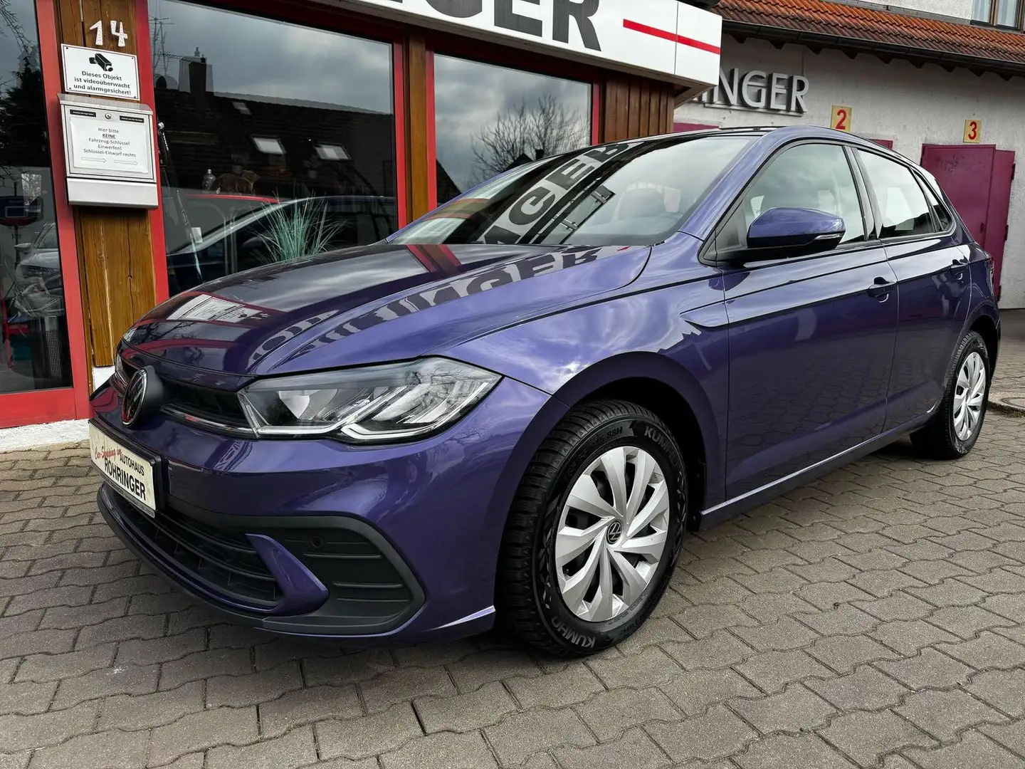 Volkswagen Polo 1.0 TSI OPF DSG Life-Klimaautomatic-PDC Mauve - 1