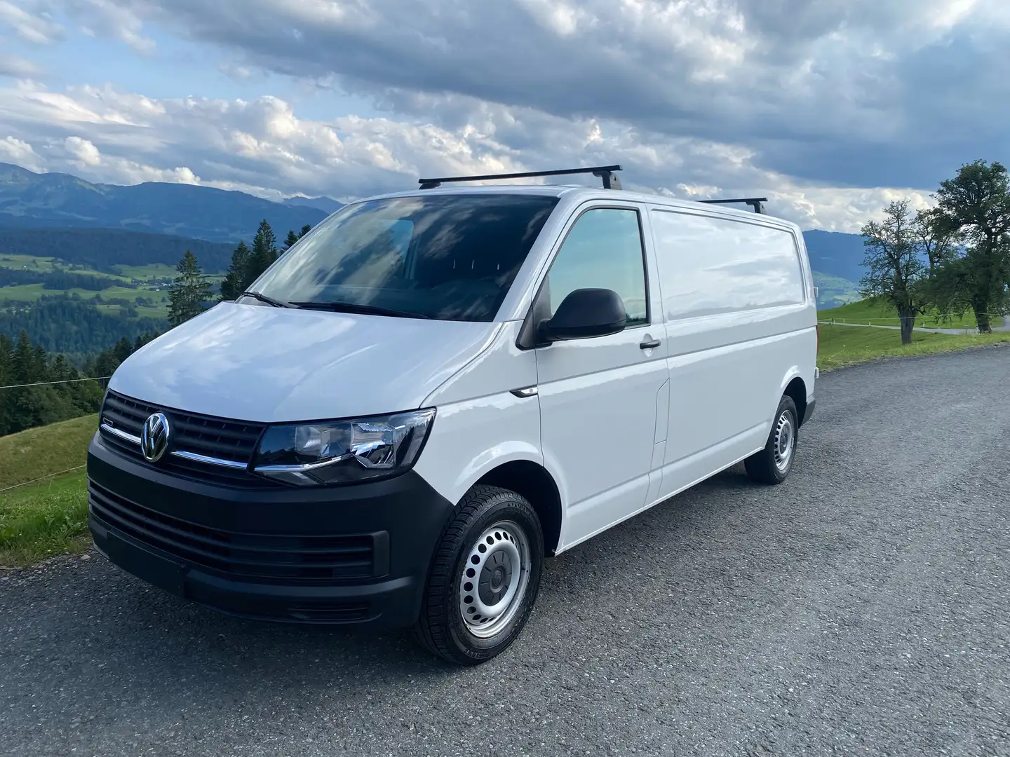 Volkswagen T6 Transporter 4motion LR Allrad Langer Radstand Tempomat Armlehn Weiß - 1