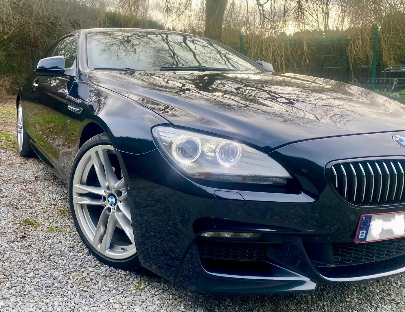 BMW 640 640d Coupé 313ch M Sport A Bleu - 1