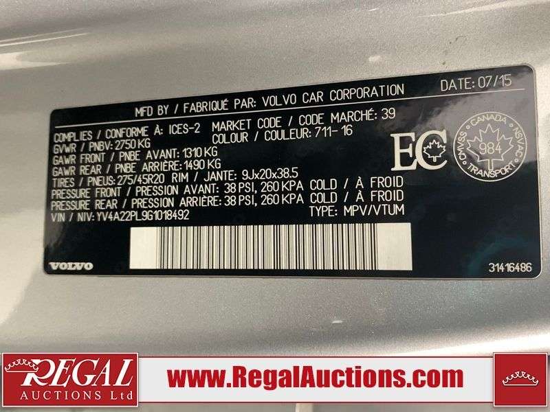 2016 Volvo XC90 T6 INSCRIPTION thumb 11