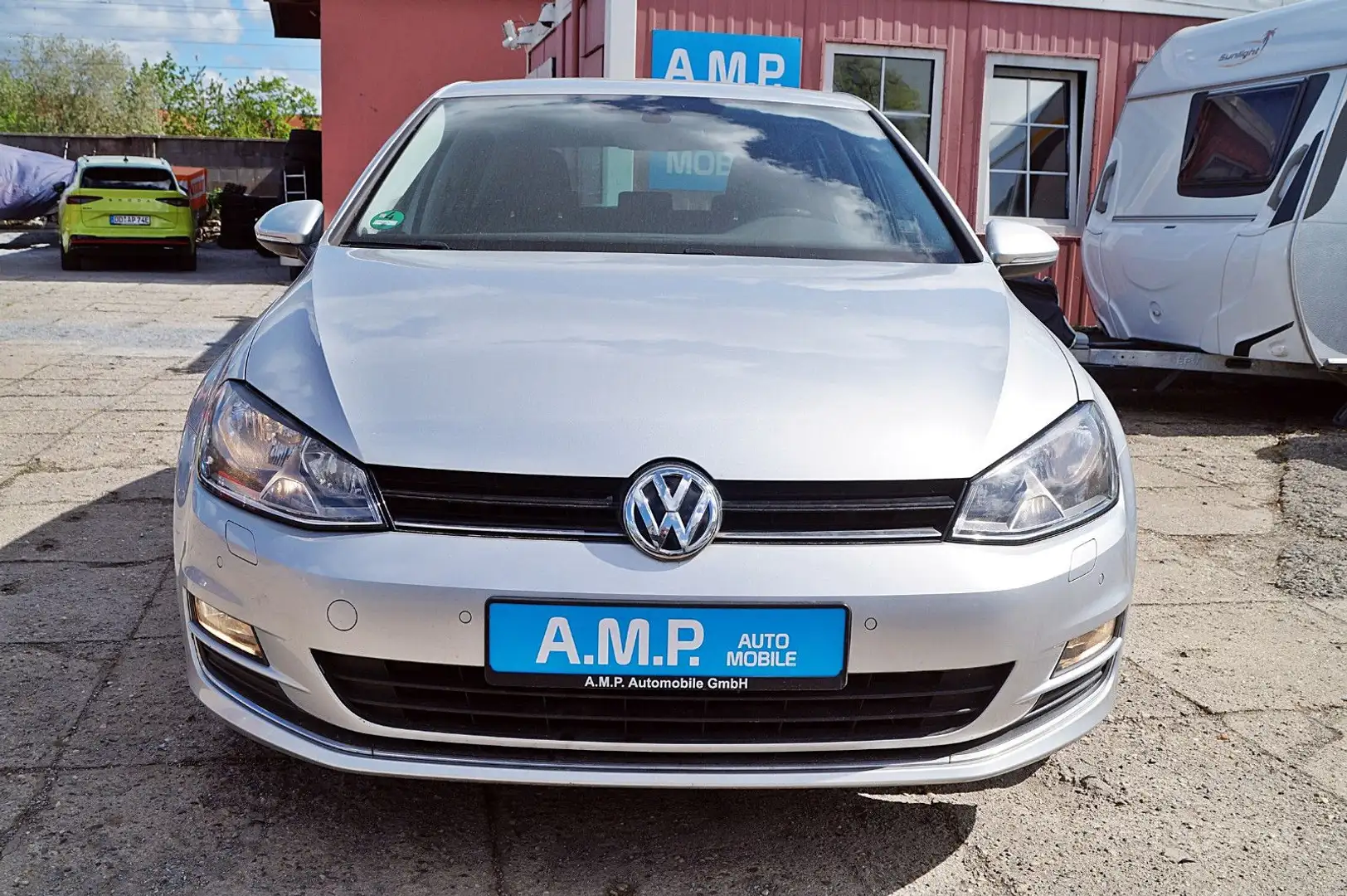 Volkswagen Golf 7 1.4TSI, GARANTIE, TÜV+SERVICE+REIFEN NEU, Argent - 2