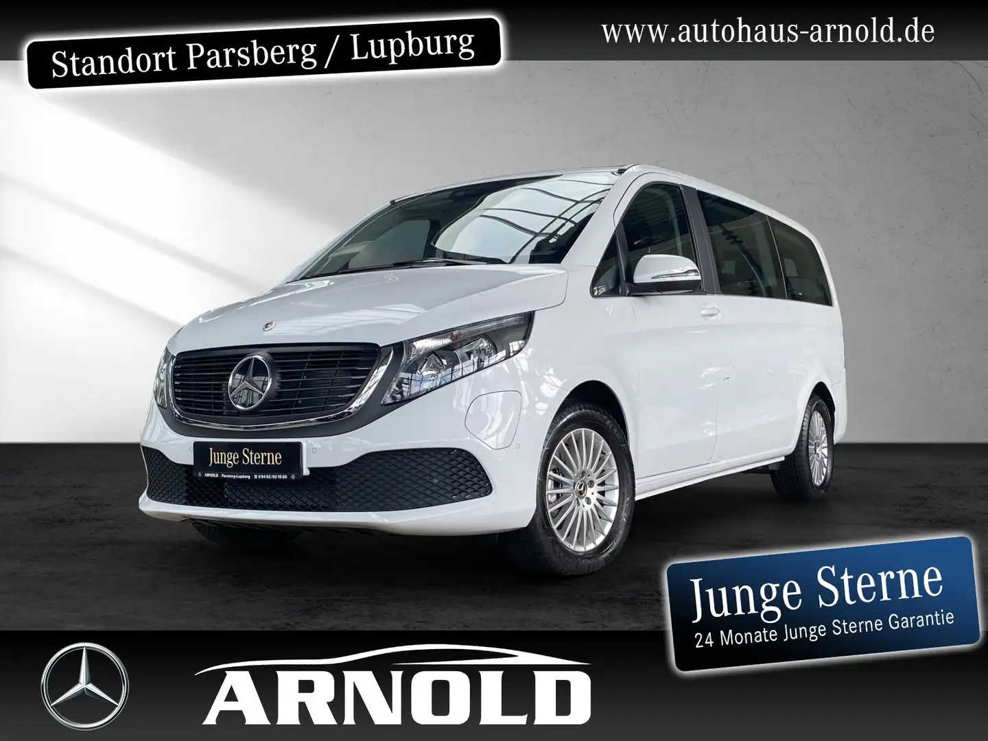 Mercedes-Benz EQV 300 EQV 300 Lang Totwinkel Sitzh. MBUX DAB 8-Sitzer Biały - 1
