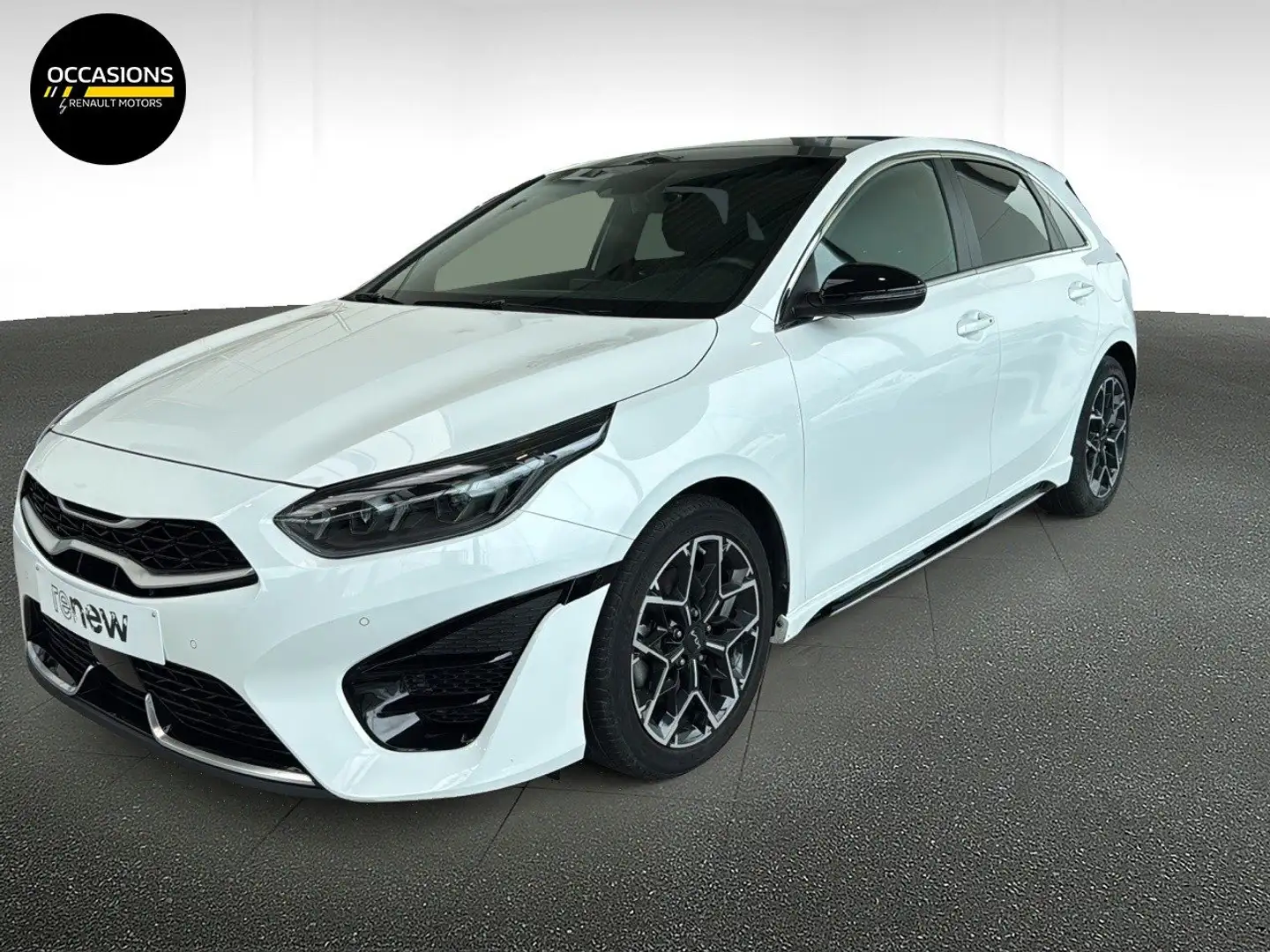 Kia Ceed / cee'd CeeD 1.5 T-GDi GT-Line ISG DCT Blanc - 1
