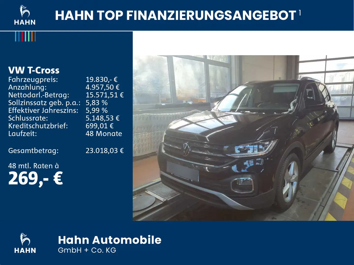 Volkswagen T-Cross 1.0TSI Style LED ACC Sitzheizung AppConn Schwarz - 2