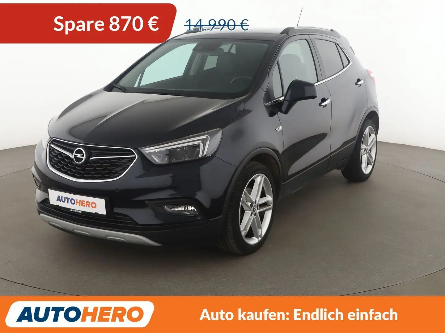 Opel Mokka X 1.4 Turbo Ultimate Start/Stop *LED*TEMPO*CAM* Blau - 1