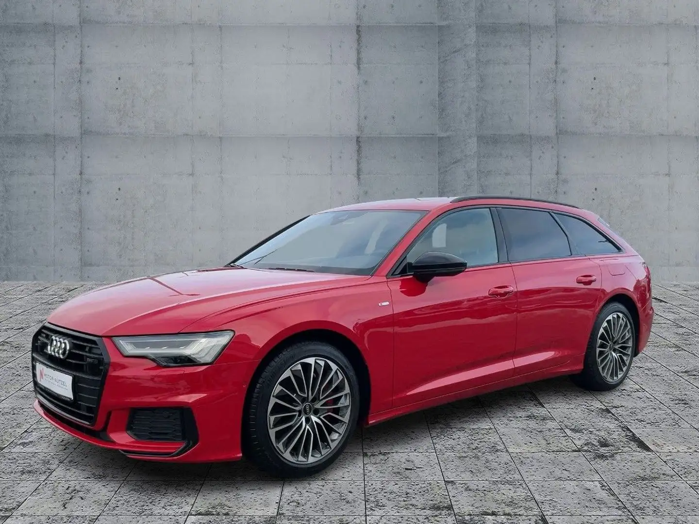 Audi A6 55 TFSI e QU S-LINE MATRIX+NAVI+DVD+B&O Rouge - 2
