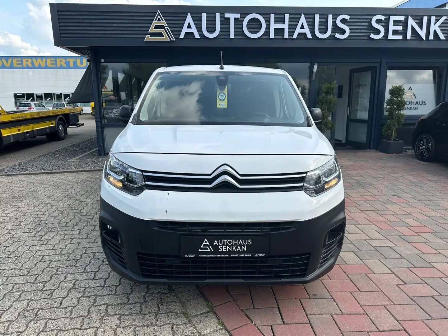 Citroen Berlingo 1.5 BlueHDI Kasten Club*R-CAM*KLIMA* Weiß - 2