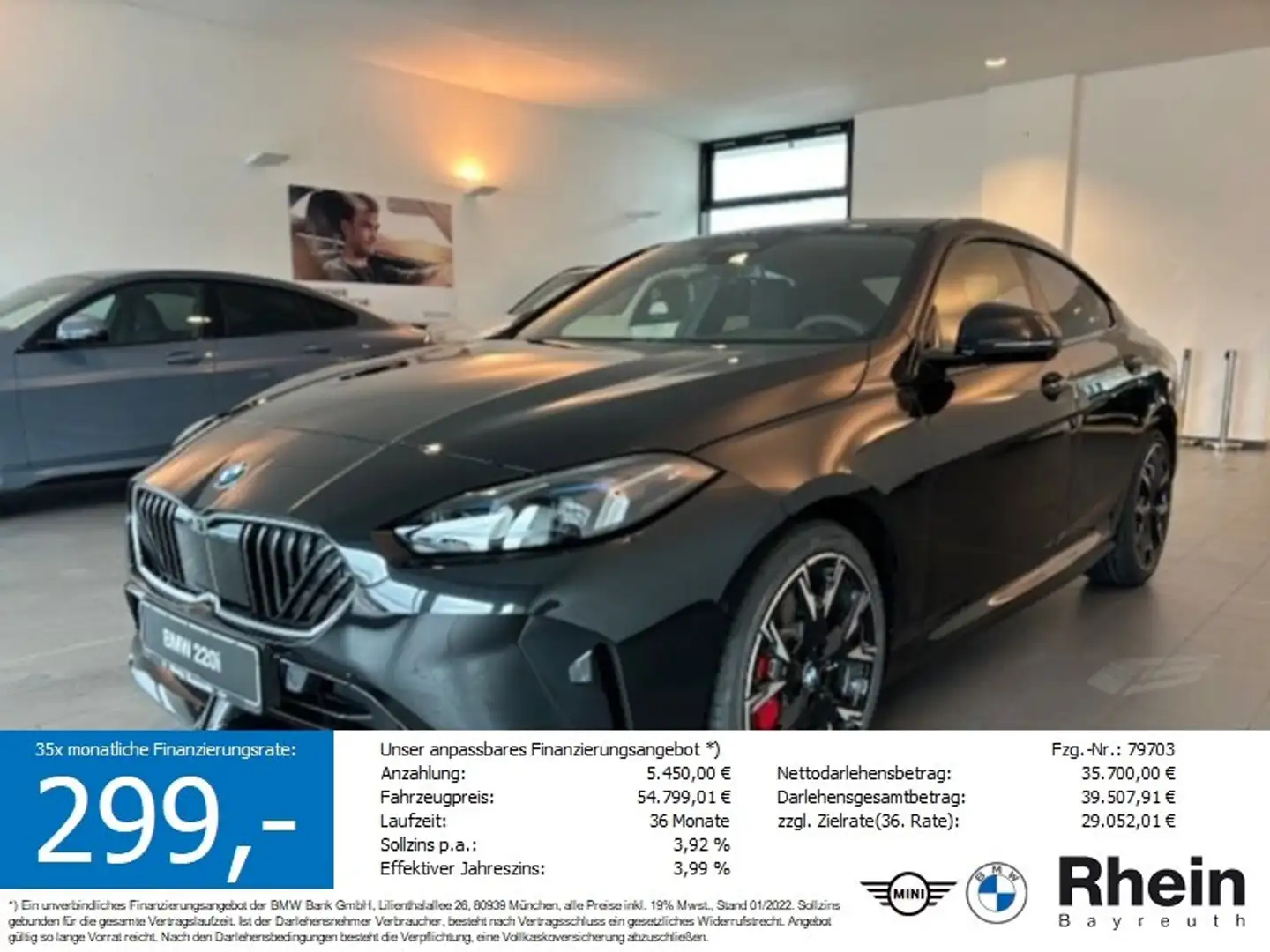 BMW 220 Gran Coupé M Sportpaket Noir - 1