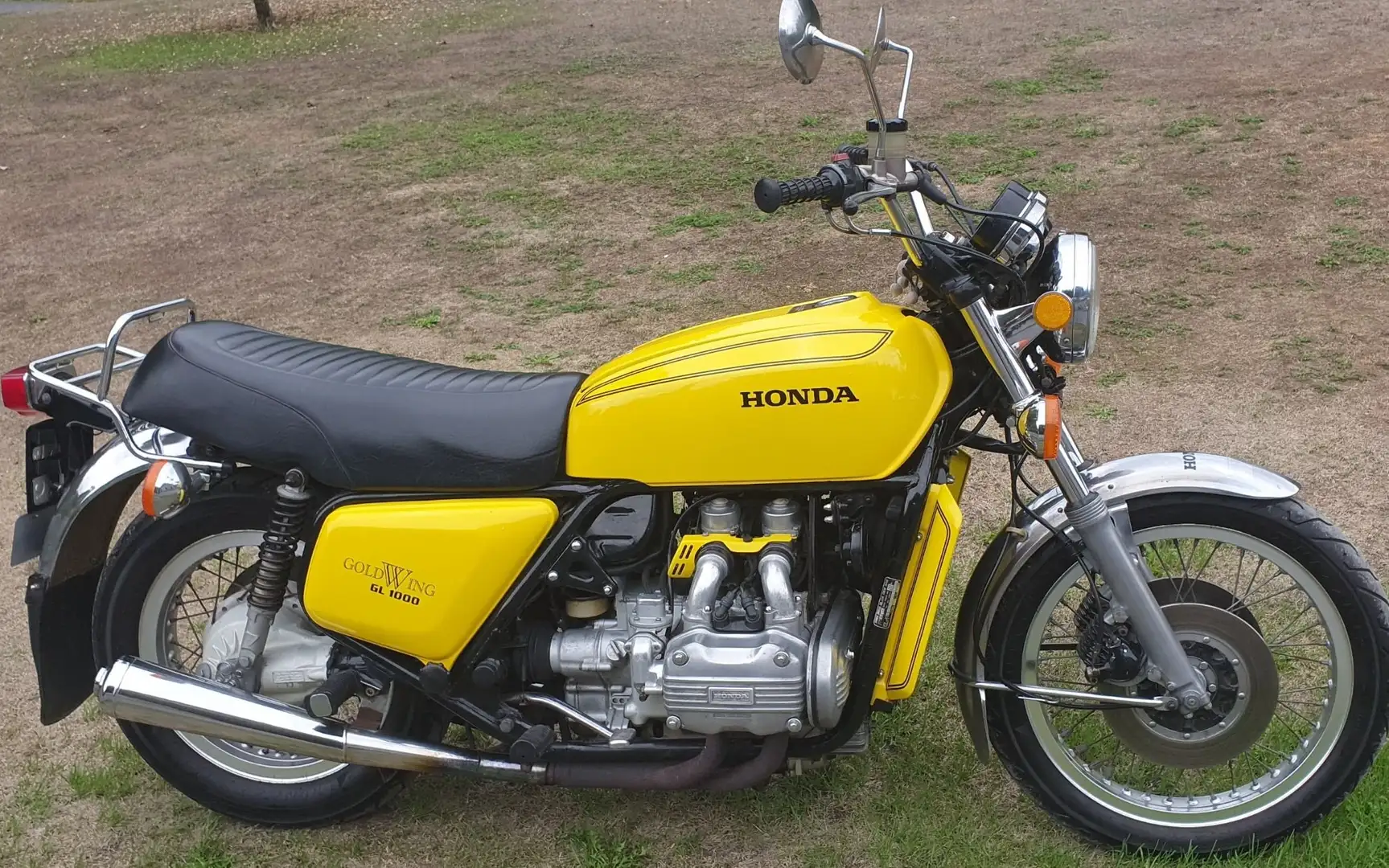 Honda GL 1000 k1 Yellow - 2