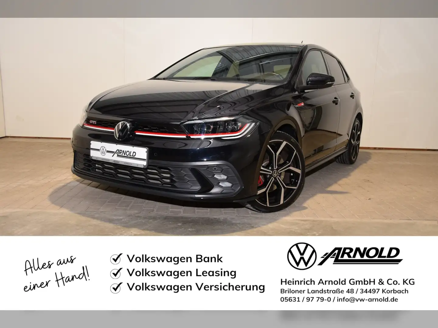 Volkswagen Polo GTI DSG LED - Navi - Panodach Schwarz - 1