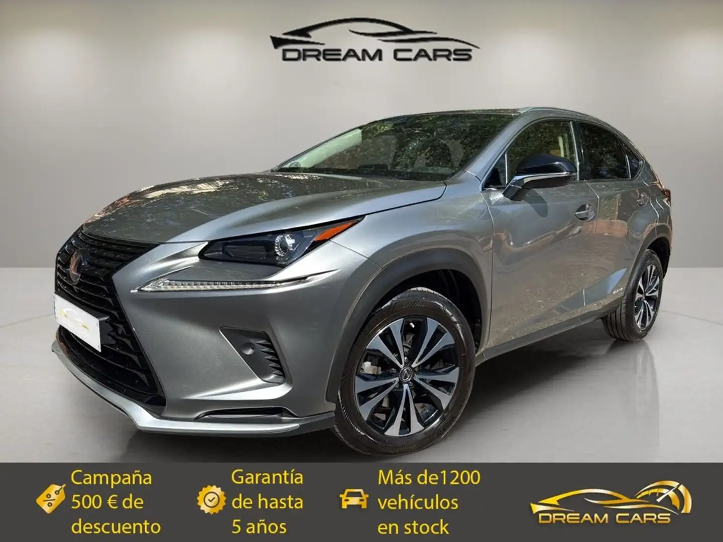 Lexus NX 300 300h Premium 2WD Gris - 1