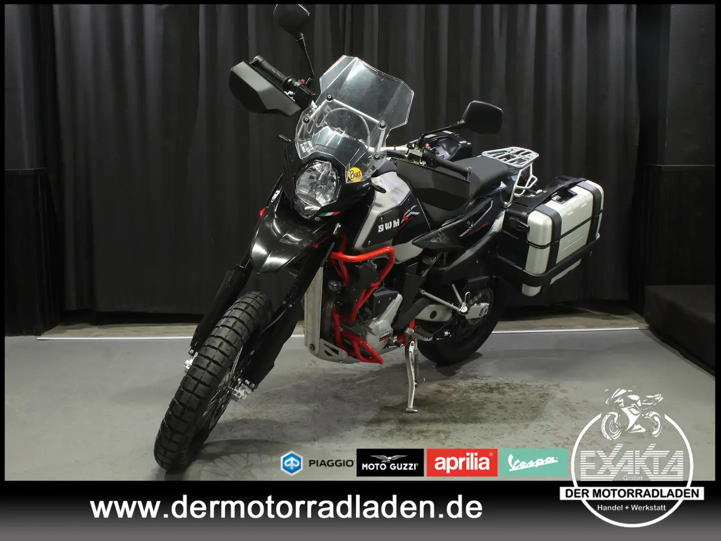 SWM Superdual Superdual T 650 // KOFFER // Argent - 1