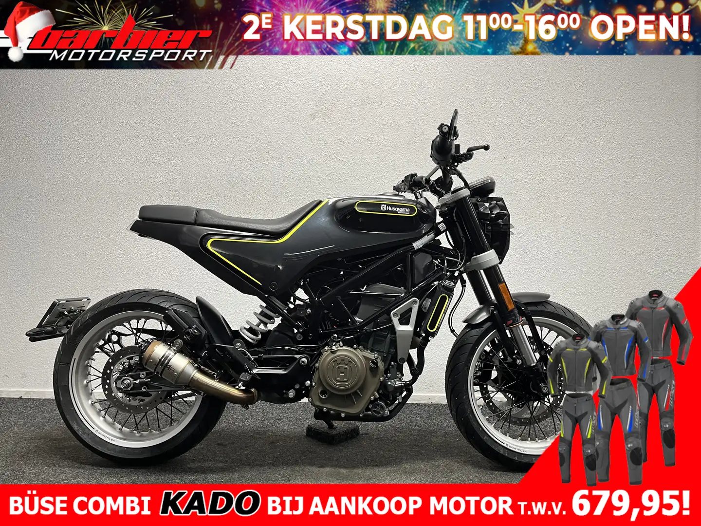 Husqvarna Svartpilen 401 Noir - 1