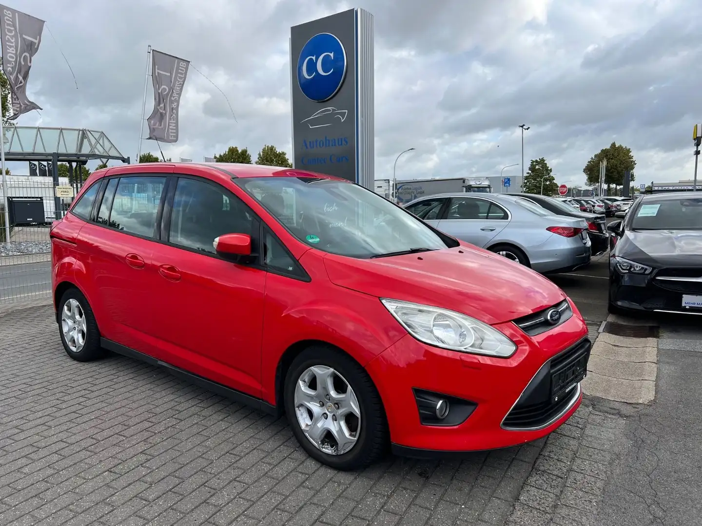 Ford Grand C-Max 1.6 EB Trend 7 Sitzer+assist 2 Rosso - 1