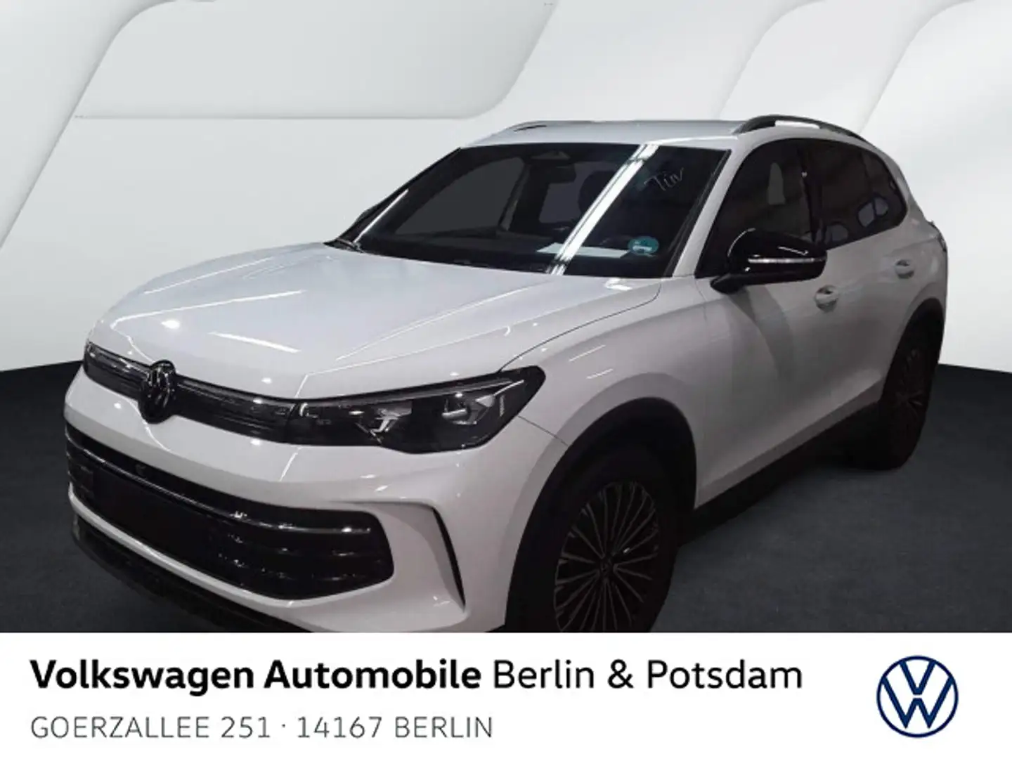 Volkswagen Tiguan 1.5 eTSI DSG Goal Navi R-Kam AHK IQ-Light Weiß - 1