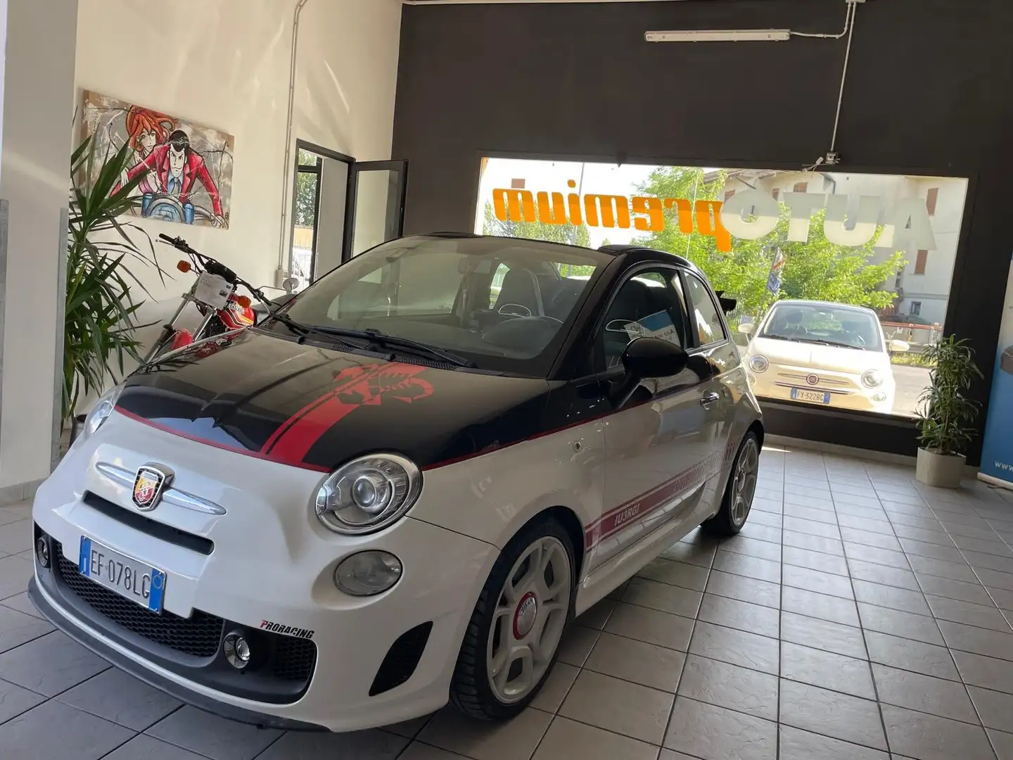 Abarth 500C 500C 1.4 16v t. t-jet 140cv MTA Blanco - 2