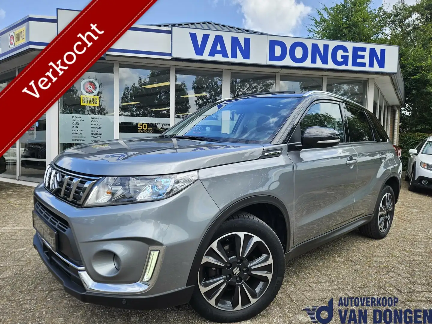 Suzuki Vitara 1.4 Boosterjet AllGrip Stijl Automaat | Trekhaak / Grijs - 1