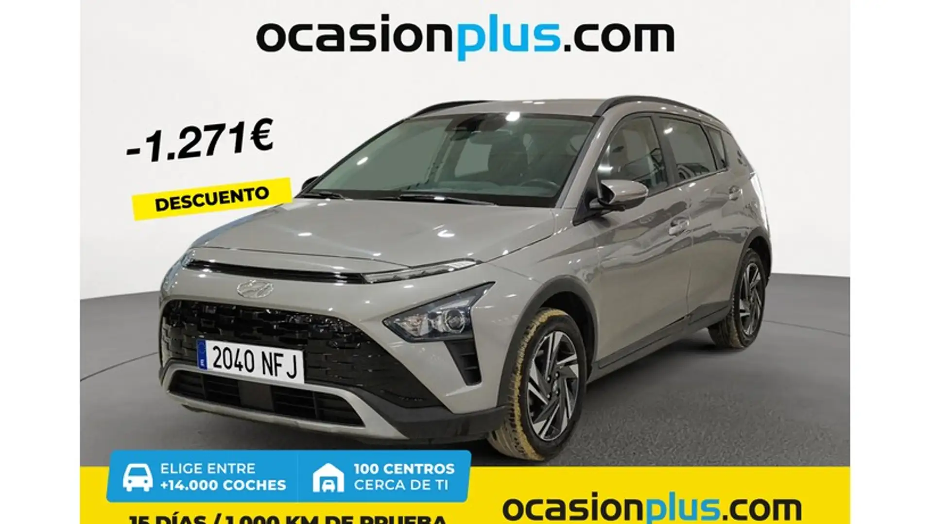 Hyundai BAYON 1.2 MPI Maxx Gris - 1