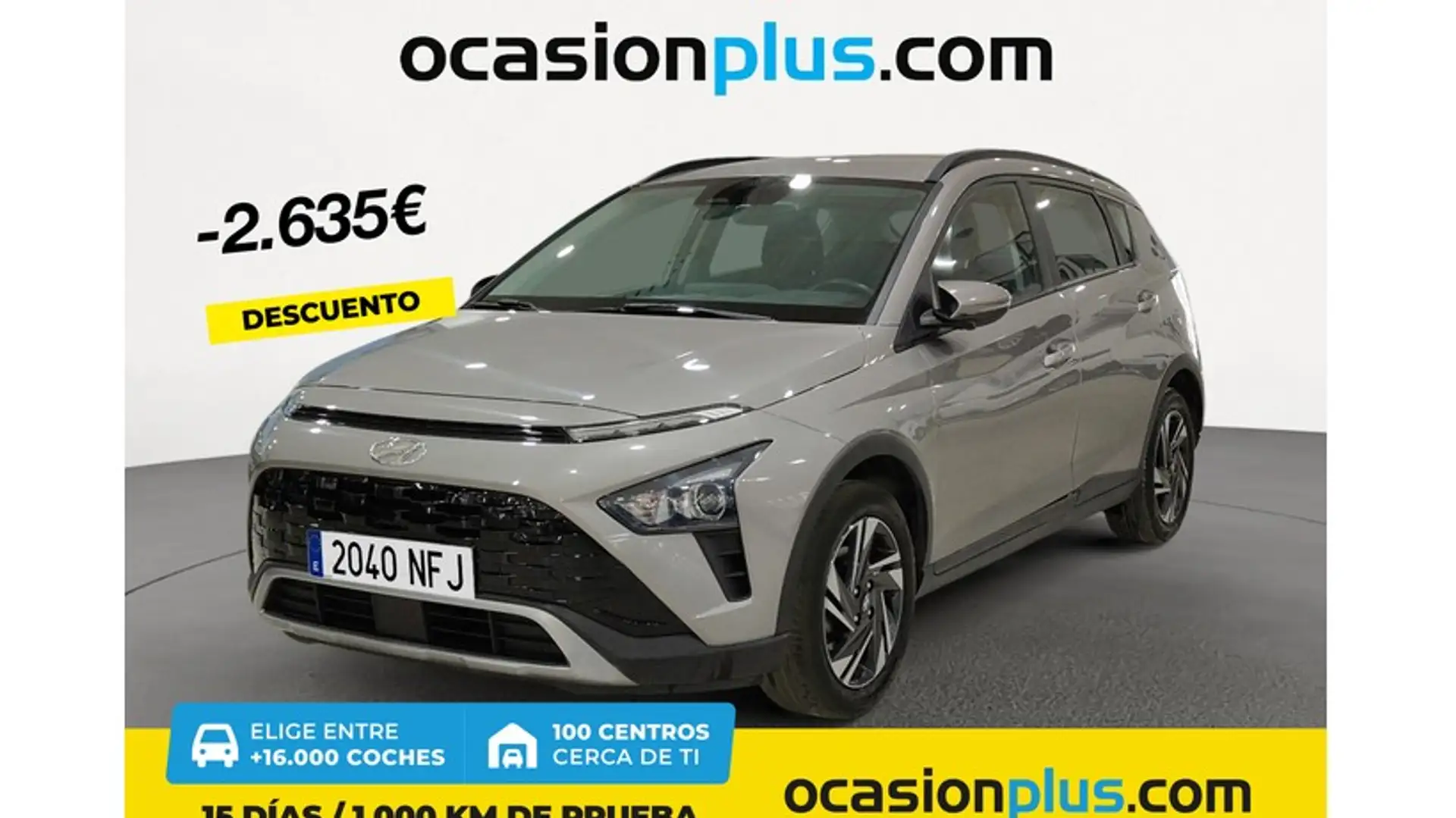 Hyundai BAYON 1.2 MPI Maxx Grijs - 1