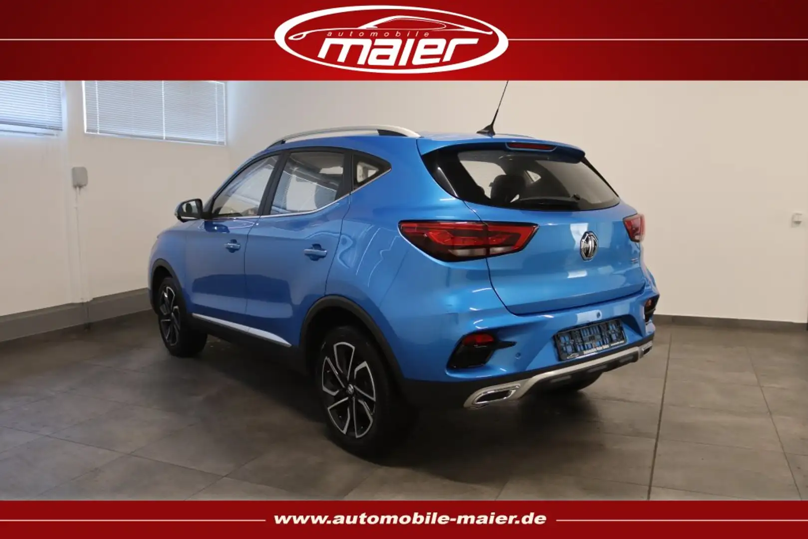 MG ZS T-GDI Luxury-NAVI-LED-PANO-LEDER-TOTW.-360°- Blau - 2