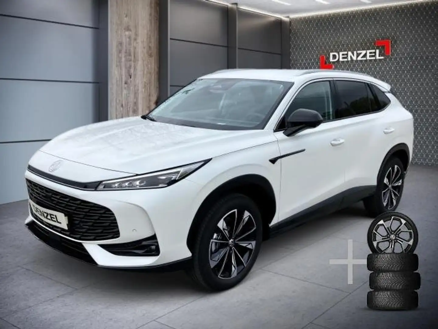 MG HS HEV Luxury Lenkradhzg. 25.5 Weiß - 1