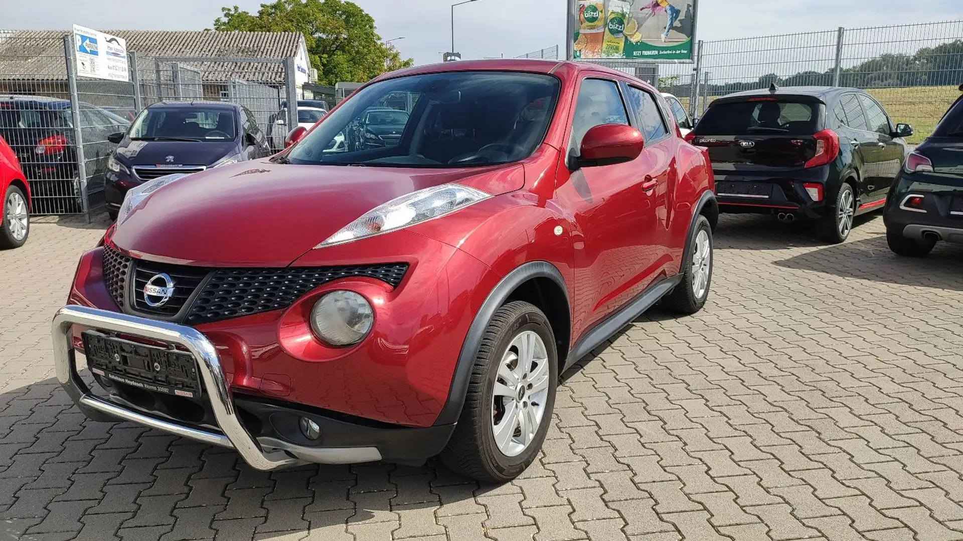 Nissan Juke Tekna 117PS+Kamera+NAVI+BT+Klimaauto.+FSE Rot - 1