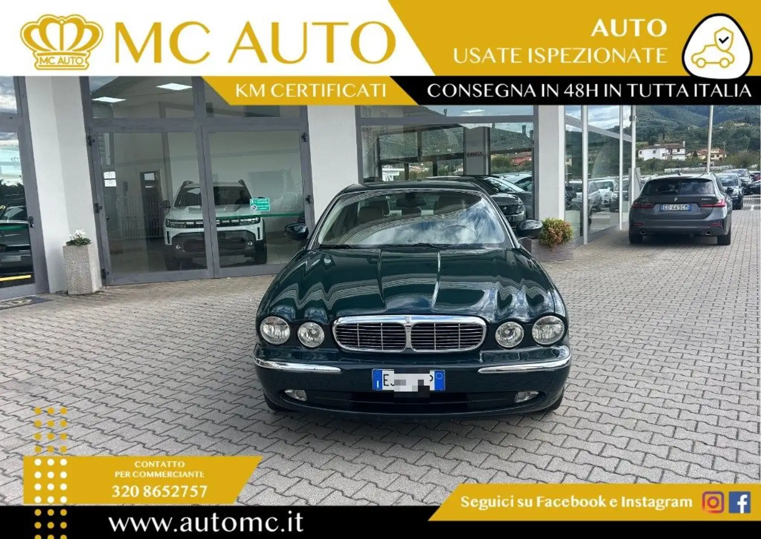 Jaguar XJ8 3.5 V8 cat ISCRITTA ASI Zöld - 2