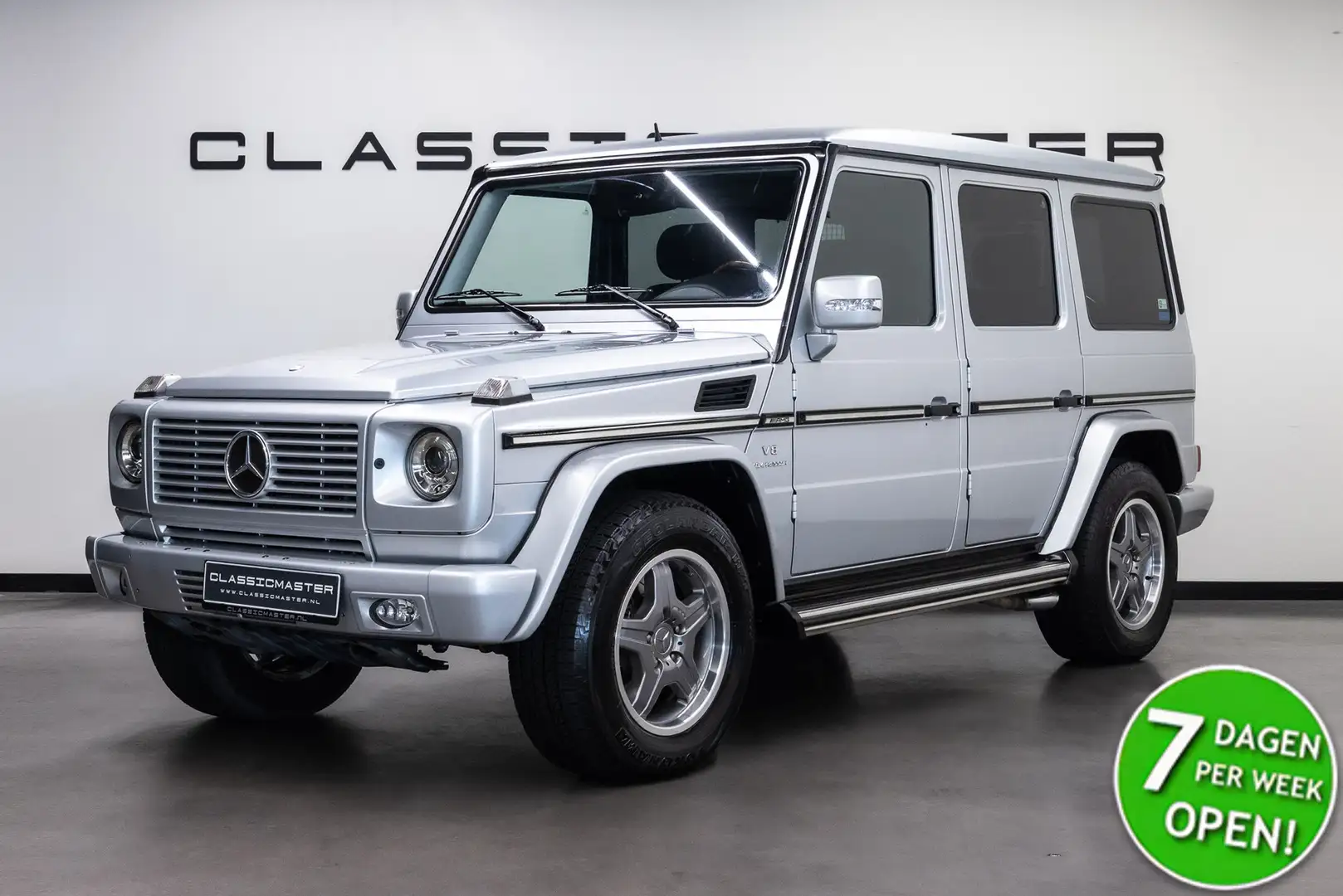 Mercedes-Benz G 55 AMG Kompressor Lang Btw auto, Fiscale waarde € 22.000, Argent - 1