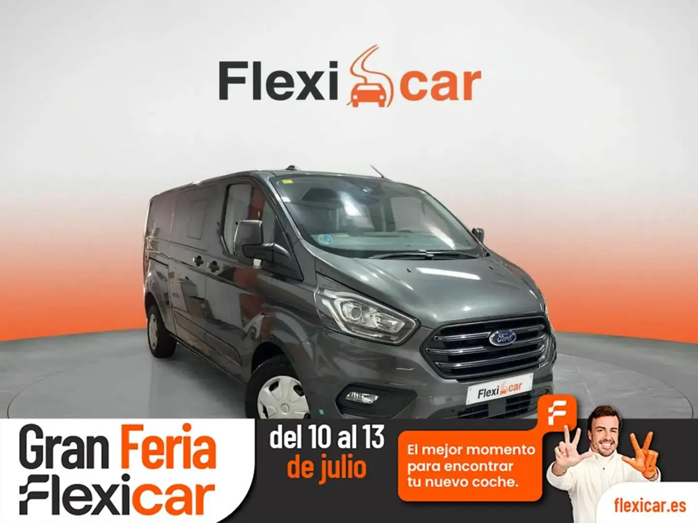 Ford Transit Custom 2.0 TDCI 320 L1 Nugget Limited Gris - 1