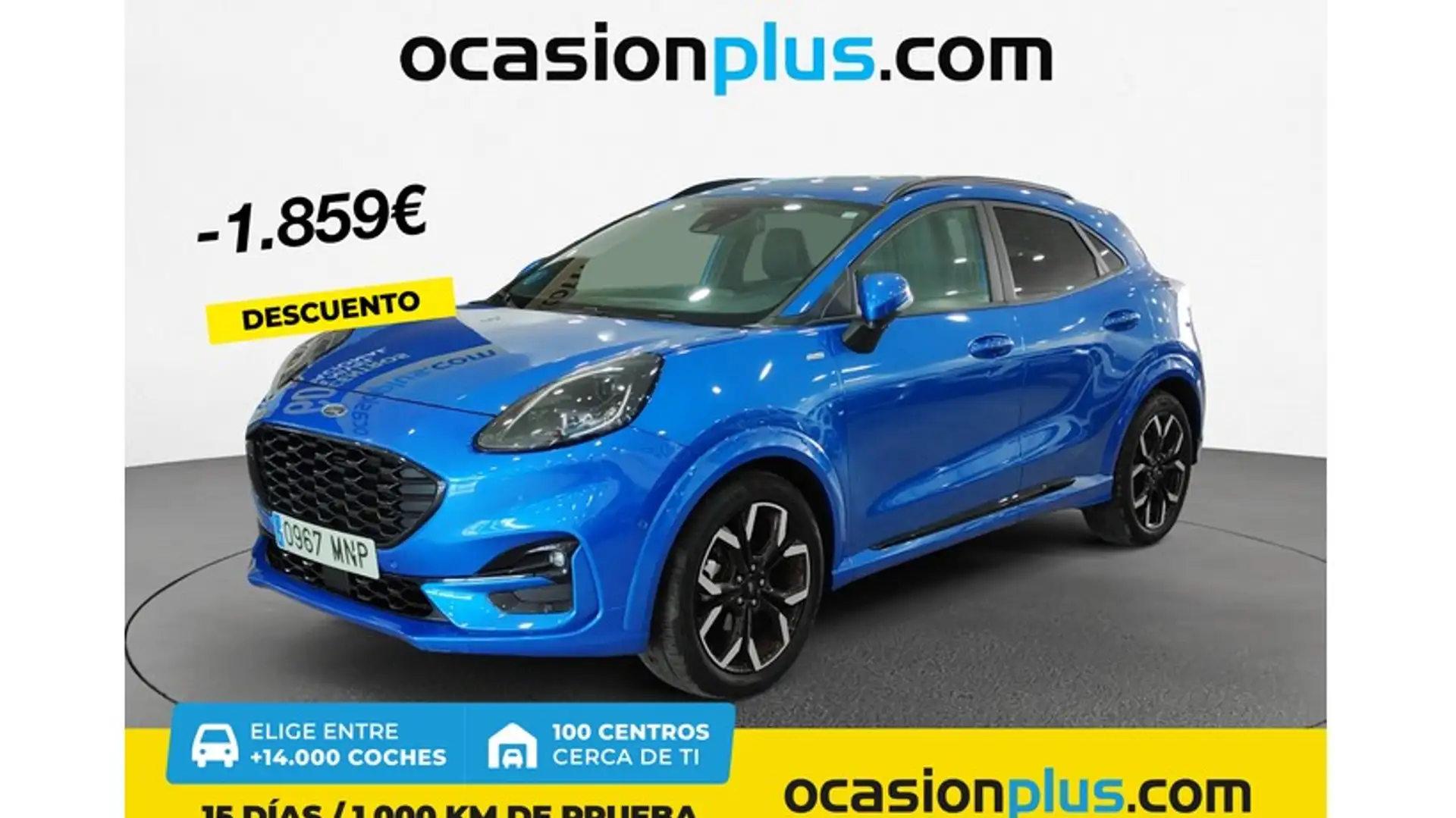 Ford Puma 1.0 EcoBoost MHEV ST-Line X 125 Bleu - 1