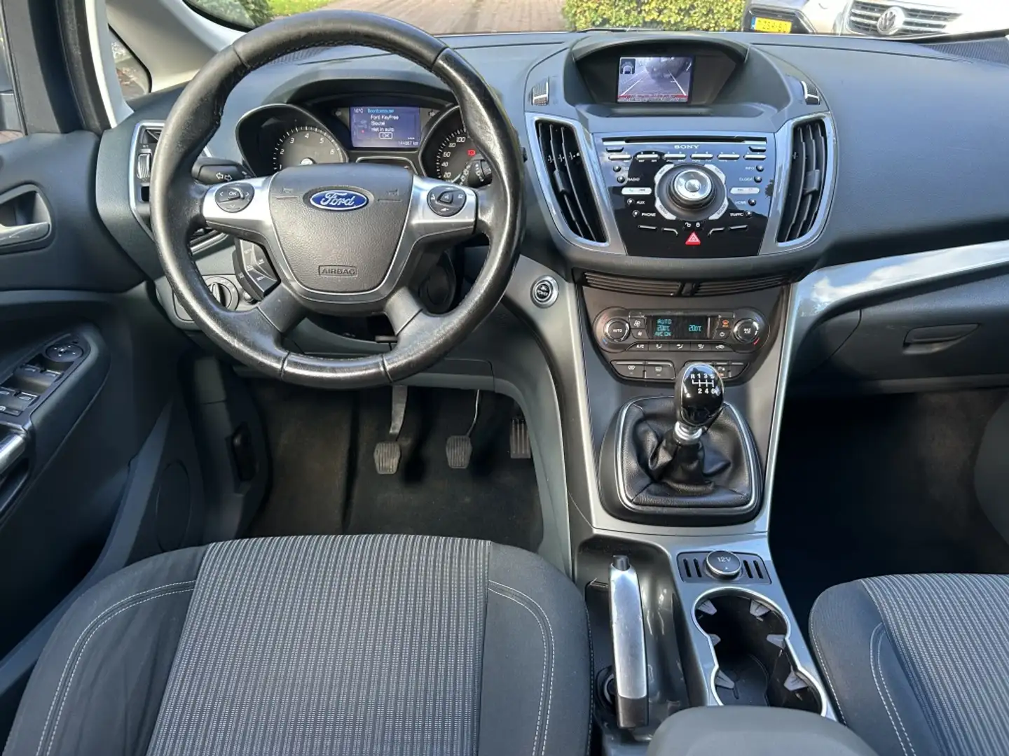 Ford Grand C-Max 1.0 125pk Titanium 7-Persoons Navi, Trekhaak, Deal Gris - 2