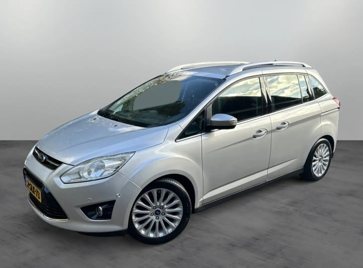 Ford Grand C-Max 1.0 125pk Titanium 7-Persoons Navi, Trekhaak, Deal Grijs - 2